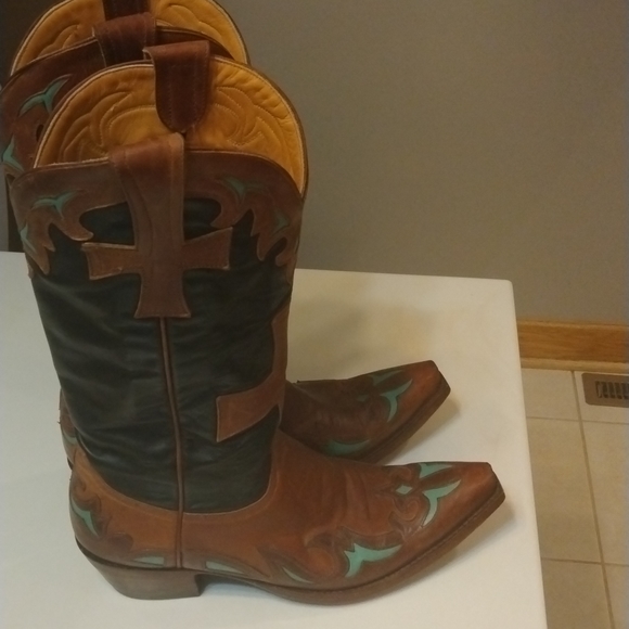 NOT FOR SALE -looking For This Style Old Gringo Leather boots,  sz 9 Or 9.5 - Picture 1 of 8